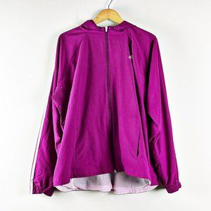 Adidas Purple Track Windbreaker Jacket 2X